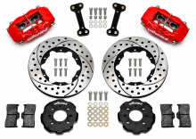 Wilwood 88-00 Civic Forged Dynalite 240mm Rotor Front Big Brake Kit
